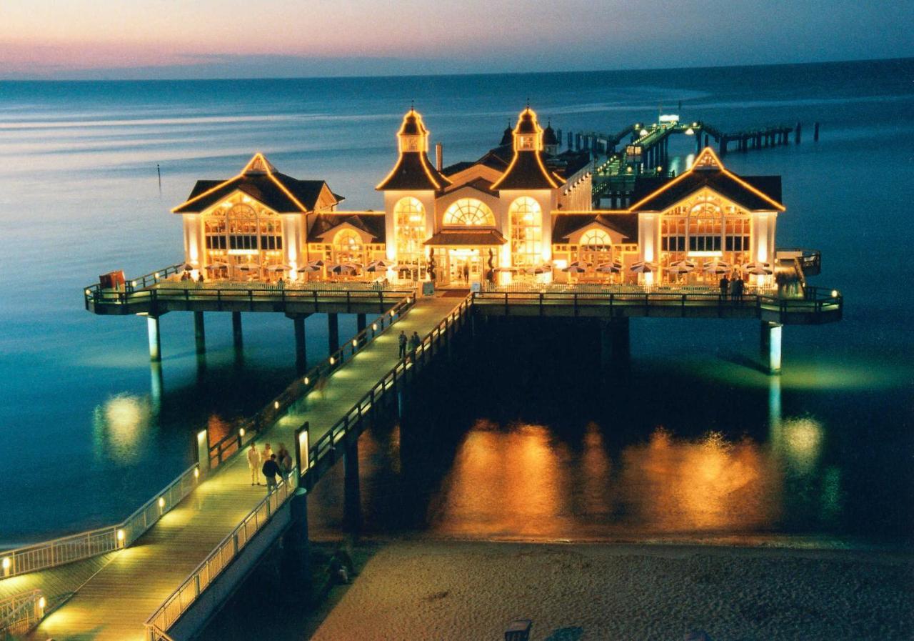 Fewo mit Balkon und Strandkorb  Sellin  Exterior foto