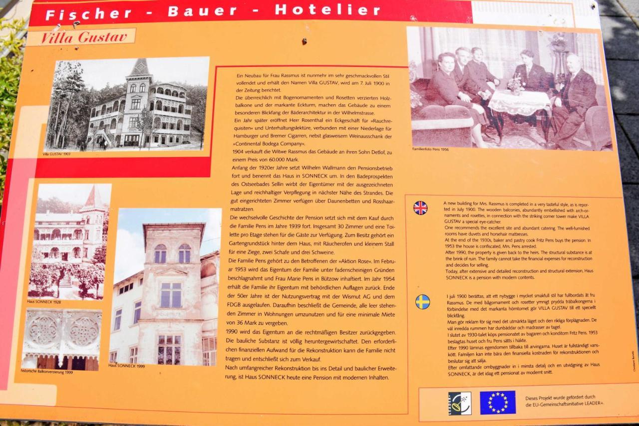 Fewo mit Balkon und Strandkorb  Sellin  Exterior foto